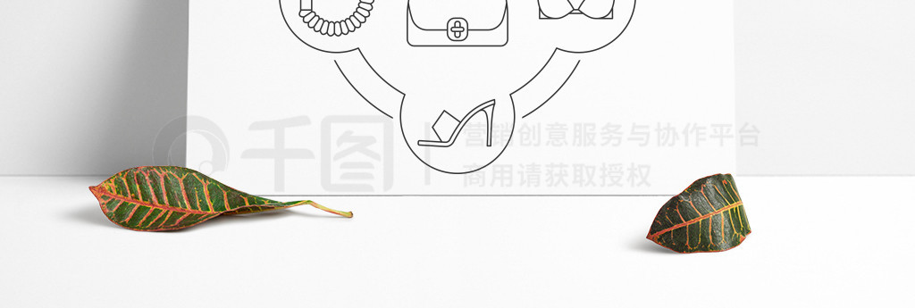 婦女的配件內(nèi)容線性圖標(biāo)集內(nèi)衣,文胸,束發(fā),手提包,高跟鞋孤立的矢量插圖婦女的配件內(nèi)容線性圖標(biāo)集